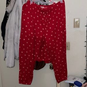 Brand new loft snowflake pajama matching set